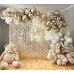 Sand White Gold Balloon Arch Kit, White Beige Chrome Gold Balloons Cream Balloons Metallic Gold Balloon for Boho Neutral Wedding Bridal Shower Birthday Decorations. Sand White Gold Balloon Arch Kit, White Beige Chrome Gold Balloons Cream Balloons Metallic Gold Balloon for Boho Neutral Wedding Bridal Shower Birthday Decorations.