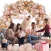 Dusty Pink White Nude Balloon Arch Kit, Pink and Gold Balloons With White Nude Champagne Gold Balloons for Boho Engagement Wedding Bridal Shower Birthday Birthday Decorations Dusty Pink White Nude Balloon Arch Kit, Pink and Gold Balloons With White Nude Champagne Gold Balloons for Boho Engagement Wedding Bridal Shower Birthday Birthday Decorations