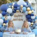 Dusty Blue Gold Balloons Arch Kit, Double Stuffed Pastel Balloon Arch Pastel Light Dark Denim Pale Blue Balloons With Blue Gold Balloons for Birthday Wedding Graduation Party Decorations Dusty Blue Gold Balloons Arch Kit, Double Stuffed Pastel Balloon Arch Pastel Light Dark Denim Pale Blue Balloons With Blue Gold Balloons for Birthday Wedding Graduation Party Decorations