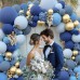 Dusty Blue Gold Balloons Arch Kit, Double Stuffed Pastel Balloon Arch Pastel Light Dark Denim Pale Blue Balloons With Blue Gold Balloons for Birthday Wedding Graduation Party Decorations Dusty Blue Gold Balloons Arch Kit, Double Stuffed Pastel Balloon Arch Pastel Light Dark Denim Pale Blue Balloons With Blue Gold Balloons for Birthday Wedding Graduation Party Decorations