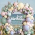 Dusty Green Pink Purple Balloons Arch Kit, Double Stuffed Pastel Balloons Dusty Pink Mist Green Ivory Lavender Balloon for Birthday Party Wedding Wildflower Flower Butterfly Decorations Dusty Green Pink Purple Balloons Arch Kit, Double Stuffed Pastel Balloons Dusty Pink Mist Green Ivory Lavender Balloon for Birthday Party Wedding Wildflower Flower Butterfly Decorations