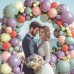 Dusty Green Purple Pink Yellow Balloons Arch Kit, Double Stuffed Pastel Balloon Garland with Lavender Lilac Yellow Green Red Latex Balloons for Birthday Baby Shower Wedding Anniversary Decorations. Dusty Green Purple Pink Yellow Balloons Arch Kit, Double Stuffed Pastel Balloon Garland with Lavender Lilac Yellow Green Red Latex Balloons for Birthday Baby Shower Wedding Anniversary Decorations.