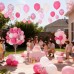 Hot Pink White Balloons Set, Include 50pcs 12inch Pastel Light Pink Confetti White Latex Balloons and Metallic Pink Balloon with Ribbons for Birthday Wedding Princess Party Decorations Hot Pink White Balloons Set, Include 50pcs 12inch Pastel Light Pink Confetti White Latex Balloons and Metallic Pink Balloon with Ribbons for Birthday Wedding Princess Party Decorations