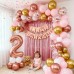 Rose Gold Confetti White Balloons Set, Include 50pcs Rose Metallic Balloons and White Rose Gold Confetti Latex Balloon with Rose Gold Ribbons for Birthday Party Wedding Bridal Shower Decorations Rose Gold Confetti White Balloons Set, Include 50pcs Rose Metallic Balloons and White Rose Gold Confetti Latex Balloon with Rose Gold Ribbons for Birthday Party Wedding Bridal Shower Decorations
