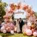 Rose Gold Confetti White Balloons Set, Include 50pcs Rose Metallic Balloons and White Rose Gold Confetti Latex Balloon with Rose Gold Ribbons for Birthday Party Wedding Bridal Shower Decorations Rose Gold Confetti White Balloons Set, Include 50pcs Rose Metallic Balloons and White Rose Gold Confetti Latex Balloon with Rose Gold Ribbons for Birthday Party Wedding Bridal Shower Decorations
