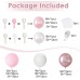 Pink and White Balloons Arch Kit, Double Stuffed Pastel Pink Balloon Garland Include Light Pearl Pink White and Metallic Pink Balloons for Wedding Birthday Party Bridal Shower Decorations Pink and White Balloons Arch Kit, Double Stuffed Pastel Pink Balloon Garland Include Light Pearl Pink White and Metallic Pink Balloons for Wedding Birthday Party Bridal Shower Decorations