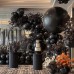 Black Balloon Arch Kit, 133pcs Latex Balloons in 36in,18in,12in,10in,5in Different Size Black Balloons with Set for Birthday Halloween Wedding New Year’s Decorations Black Balloon Arch Kit, 133pcs Latex Balloons in 36in,18in,12in,10in,5in Different Size Black Balloons with Set for Birthday Halloween Wedding New Year’s Decorations