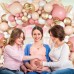Dusty Pink Blush Balloon Arch Kit, Retro Pink Nude Matte White Metallic Gold Balloons and Gold Confetti Balloons for Boho Engagement Wedding Bridal Shower Birthday Decorations Dusty Pink Blush Balloon Arch Kit, Retro Pink Nude Matte White Metallic Gold Balloons and Gold Confetti Balloons for Boho Engagement Wedding Bridal Shower Birthday Decorations
