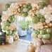 Sage Green Balloon Arch Kit,134 pcs Sage Green Sand White Metallic Gold Matte White Confetti Latex Balloons for Bridal Shower Bachelor Party Wedding Birthday Party Decorations. Sage Green Balloon Arch Kit,134 pcs Sage Green Sand White Metallic Gold Matte White Confetti Latex Balloons for Bridal Shower Bachelor Party Wedding Birthday Party Decorations.