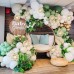 Sage Green Balloon Arch Kit,134 pcs Sage Green Sand White Metallic Gold Matte White Confetti Latex Balloons for Bridal Shower Bachelor Party Wedding Birthday Party Decorations. Sage Green Balloon Arch Kit,134 pcs Sage Green Sand White Metallic Gold Matte White Confetti Latex Balloons for Bridal Shower Bachelor Party Wedding Birthday Party Decorations.