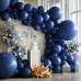 Navy Blue Balloon Arch Kit, 133pcs Dark Blue Balloons in 36in, 18in, 12in, 10in, 5in Different Sizes Blue Latex Balloons Garland for Birthday Party Halloween Graduation Wedding Decorations. Navy Blue Balloon Arch Kit, 133pcs Dark Blue Balloons in 36in, 18in, 12in, 10in, 5in Different Sizes Blue Latex Balloons Garland for Birthday Party Halloween Graduation Wedding Decorations.