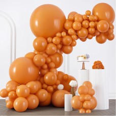 Orange Balloons Arch Kit, 133pcs Fall Balloons in Different Sizes 36in 18in 12in 10in 5in with Pastel Burnt Orange Balloons Garland for Birthday Thanksgiving Halloween Party Decorations Orange Balloons Arch Kit, 133pcs Fall Balloons in Different Sizes 36in 18in 12in 10in 5in with Pastel Burnt Orange Balloons Garland for Birthday Thanksgiving Halloween Party Decorations