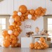 Orange Balloons Arch Kit, 133pcs Fall Balloons in Different Sizes 36in 18in 12in 10in 5in with Pastel Burnt Orange Balloons Garland for Birthday Thanksgiving Halloween Party Decorations Orange Balloons Arch Kit, 133pcs Fall Balloons in Different Sizes 36in 18in 12in 10in 5in with Pastel Burnt Orange Balloons Garland for Birthday Thanksgiving Halloween Party Decorations