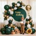 Emerald Green White Gold Balloon Arch Kit, Double Stuffed Dark Green Balloons Hunter Forest Green Chrome Gold Pearl White Sand Ivory Balloons for Wedding Birthday Party Christmas Decorations Emerald Green White Gold Balloon Arch Kit, Double Stuffed Dark Green Balloons Hunter Forest Green Chrome Gold Pearl White Sand Ivory Balloons for Wedding Birthday Party Christmas Decorations
