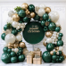 Emerald Green White Gold Balloon Arch Kit, Double Stuffed Dark Green Balloons Hunter Forest Green Chrome Gold Pearl White Sand Ivory Balloons for Wedding Birthday Party Christmas Decorations Emerald Green White Gold Balloon Arch Kit, Double Stuffed Dark Green Balloons Hunter Forest Green Chrome Gold Pearl White Sand Ivory Balloons for Wedding Birthday Party Christmas Decorations