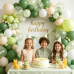 Blocesa Sage Green White Balloons Arch Kit Double Stuffed, Party Decor. | Olive/Sage Green Pearl Green White Beige Confetti Balloons. for Birthday Baby... Blocesa Sage Green White Balloons Arch Kit Double Stuffed, Party Decor. | Olive/Sage Green Pearl Green White Beige Confetti Balloons. for Birthday Baby...