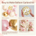 Pearl Pink and Gold Balloons Arch Kit Double Stuffed,Party Decor. | Pastel Dusty Pink White Sand Chrome Gold Confetti Balloons Latex, for Wedding Girl Baby Shower Birthday Bridal Shower Decor Pearl Pink and Gold Balloons Arch Kit Double Stuffed,Party Decor. | Pastel Dusty Pink White Sand Chrome Gold Confetti Balloons Latex, for Wedding Girl Baby Shower Birthday Bridal Shower Decor