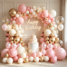 Pearl Pink and Gold Balloons Arch Kit Double Stuffed,Party Decor. | Pastel Dusty Pink White Sand Chrome Gold Confetti Balloons Latex, for Wedding Girl Baby Shower Birthday Bridal Shower Decor Pearl Pink and Gold Balloons Arch Kit Double Stuffed,Party Decor. | Pastel Dusty Pink White Sand Chrome Gold Confetti Balloons Latex, for Wedding Girl Baby Shower Birthday Bridal Shower Decor
