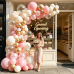 Pearl Pink and Gold Balloons Arch Kit Double Stuffed,Party Decor. | Pastel Dusty Pink White Sand Chrome Gold Confetti Balloons Latex, for Wedding Girl Baby Shower Birthday Bridal Shower Decor Pearl Pink and Gold Balloons Arch Kit Double Stuffed,Party Decor. | Pastel Dusty Pink White Sand Chrome Gold Confetti Balloons Latex, for Wedding Girl Baby Shower Birthday Bridal Shower Decor