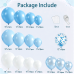 Blue and White Balloons Arch Kit Double Stuffed, Party Decoration. | Baby/Light Pearl Blue White Confetti Blue Balloons Latex for Boy Baby Showers Gender Reveals Weddings Birthdays Decoration. Blue and White Balloons Arch Kit Double Stuffed, Party Decoration. | Baby/Light Pearl Blue White Confetti Blue Balloons Latex for Boy Baby Showers Gender Reveals Weddings Birthdays Decoration.