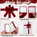1 Pieces Large Burgundy Christmas Cabinet Door Bows Ribbon. Peel Stick. 1 Pieces Large Burgundy Christmas Cabinet Door Bows Ribbon. Peel Stick.